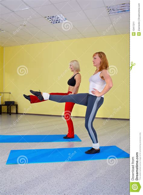 Women Exercising Stock Image Image Of Exercising Exercise 13417211