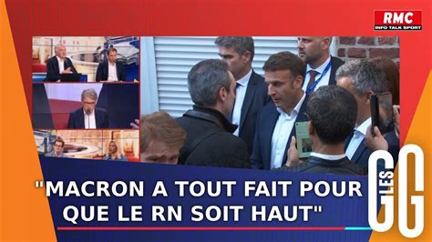 D Bat Macron Le Pen Emmanuel Macron A Tout Fait Pour Que Le Rn Soit