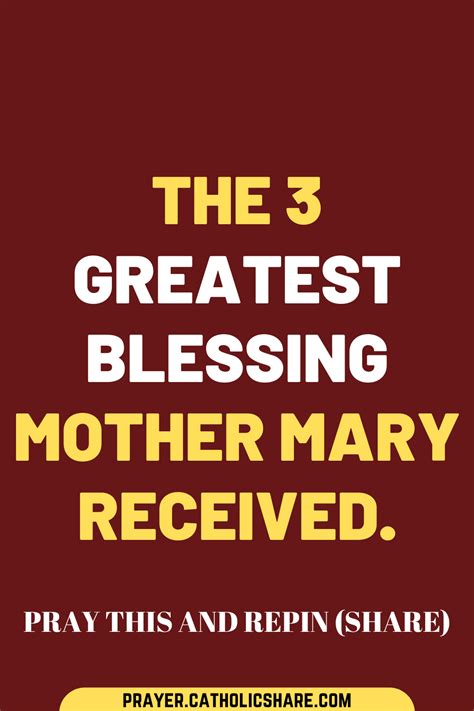 These Are The 3 Powerful Hail Mary S Never Known To Fail Artofit