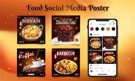 Design Eye Catching Social Media Post Food Flyer And Menu For Your