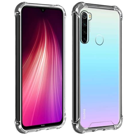 Comprar Funda Antigolpe Para Xiaomi Redmi Note 8 Gel Transparente Con