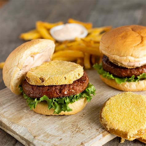 Vegan Burger With Fried Green Tomato Conagra Foodservice