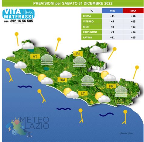 Bollettino Meteo Per OGGI 31 Dicembre 2022 E DOMANI 1 Gennaio 2023