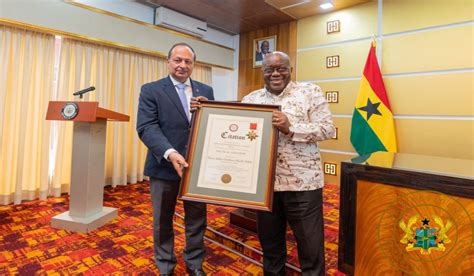 Pres Akufo Addo Receives Highest International Diplomacy Award Metro