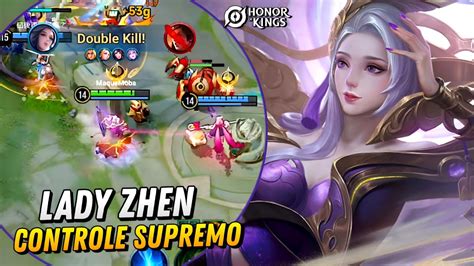 LADY ZHEN FICOU MUITO FORTE NESSA TEMPORADA HONOR OF KINGS YouTube