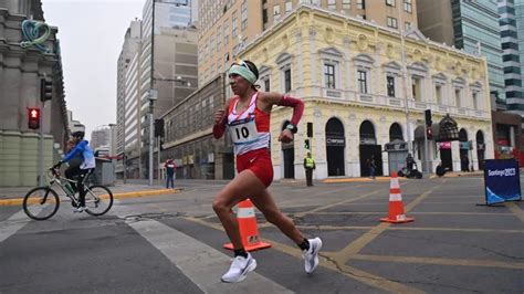 Gladys Tejeda Bronze Medal Winner In Women S Marathon At Pan American