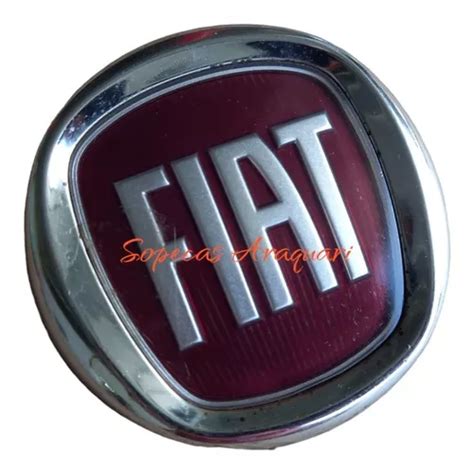 Emblema Tampa Traseira Fiat Siena Linea 04 13 735446703 Cx7