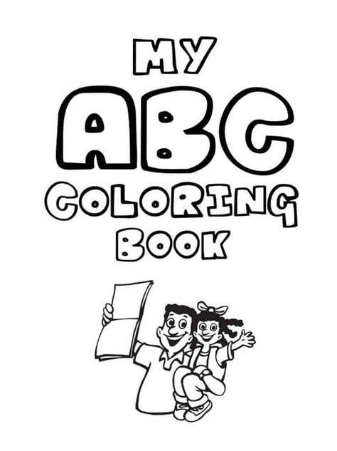 Coloring Book ABC Coloring Pages - Coloring Cool