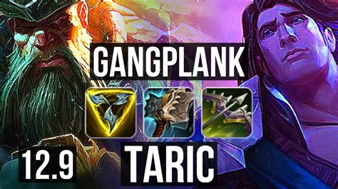 GANGPLANK Vs TARIC TOP Rank 6 GP 7 Solo Kills Legendary KR