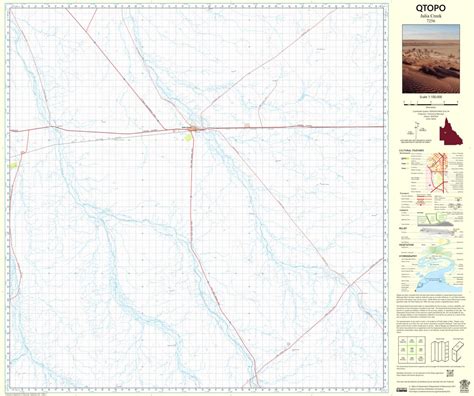 Julia Creek (7256) Map by Department of Resources | Avenza Maps