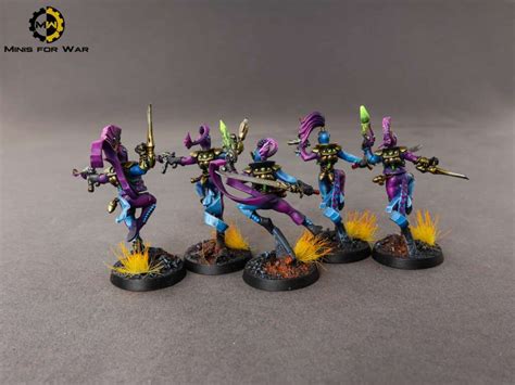 K Harlequin Army Minis For War Painting Studio