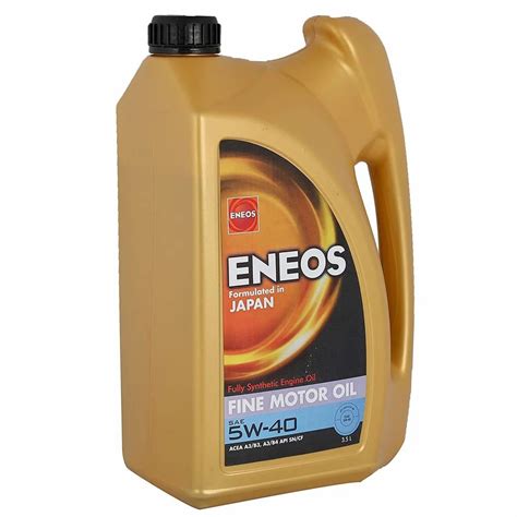 Eneos Fine 5W 40 Fully Synthetic Motor Oil Can Of 3 5L At Rs 1650 Can