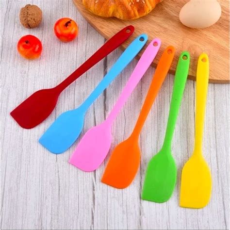 Jual Spatula Silikon Food Grade Sodet Tahan Panas Sutil Pengaduk Adonan