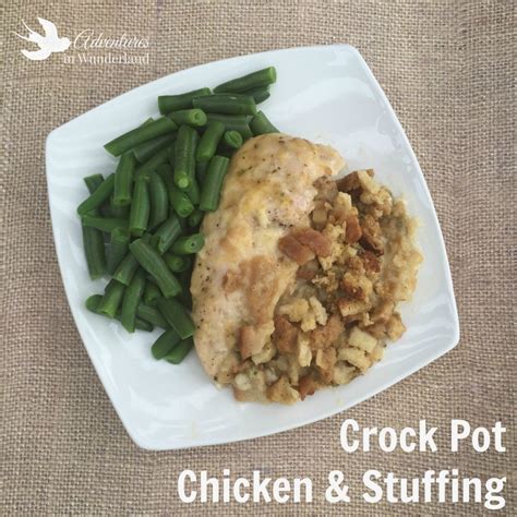 Best Ever Crock Pot Chicken And Stuffing