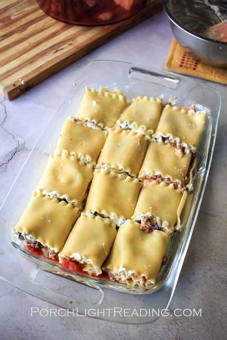 Must Try Lasagna Roll Ups Quick And Easy Porch Light Reading