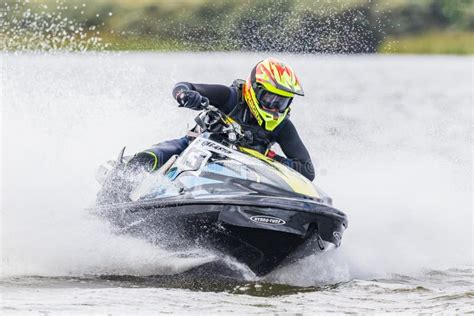 Jet Ski Rider On Crosby Marina Editorial Photography Image Of