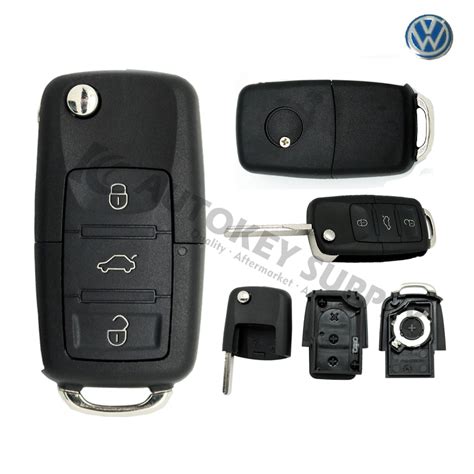 CARCAÇA DE CHAVE CANIVETE VW 3 BOTÕES G5