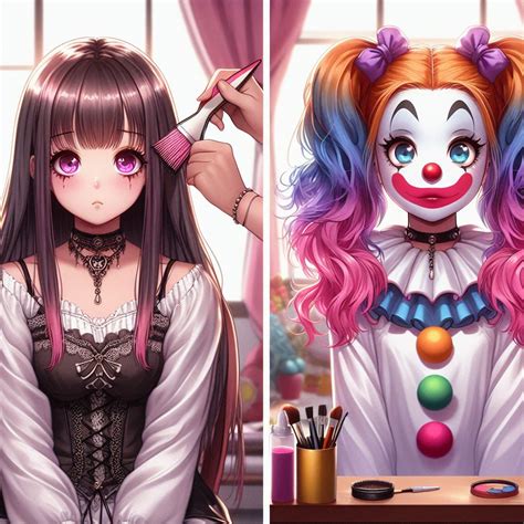 Clown makeup 204 by RimFuton on DeviantArt