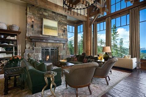 Yellowstone Club Summit Residence Living Room By Locati Architects