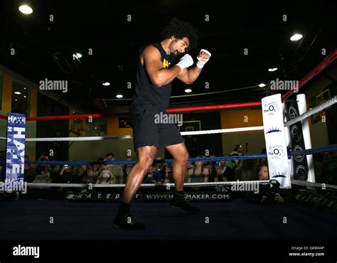 David Haye Public Workout Hi Res Stock Photography And Images Alamy