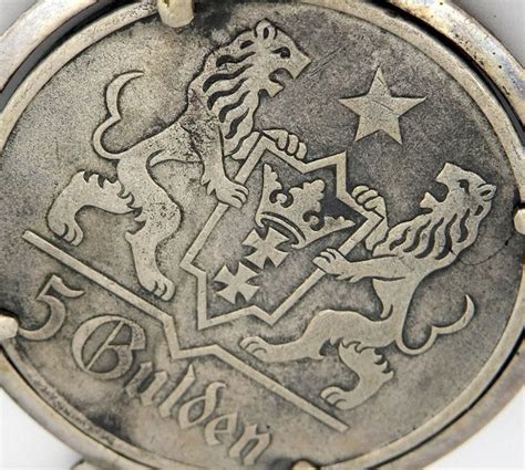 Germany Poland Danzig 5 Gulden Freie Stadt Danzig Fünf Gulden