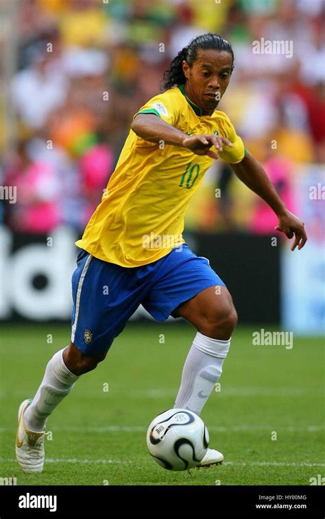 Ronaldinho Brazil And Barcelona World Cup Munich Germany 18 June 2006