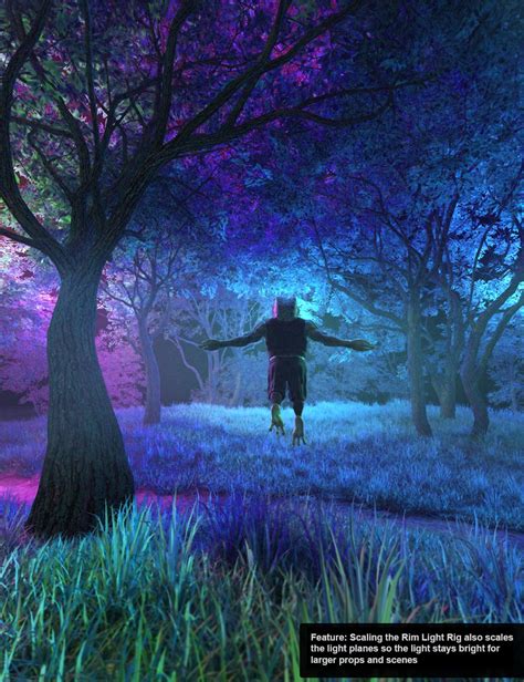 rim light rig  daz