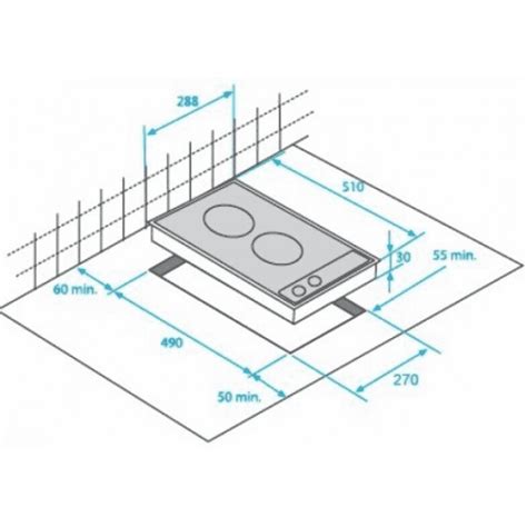 Beko HDMC 32200 X Domino Κεραμική Εστία Αυτόνομη