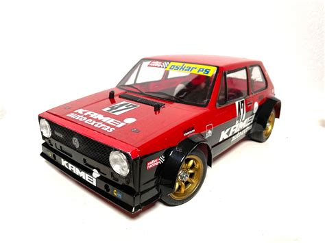 Tamiya RC Car VW Golf Mk 1 Body Shell Only 1 10 Everything Else On