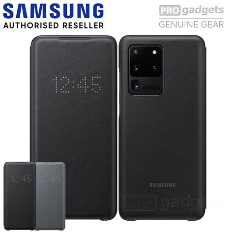 Genuine Original Samsung Galaxy S20 Ultra Sm G988 Led View Cover Wallet Case