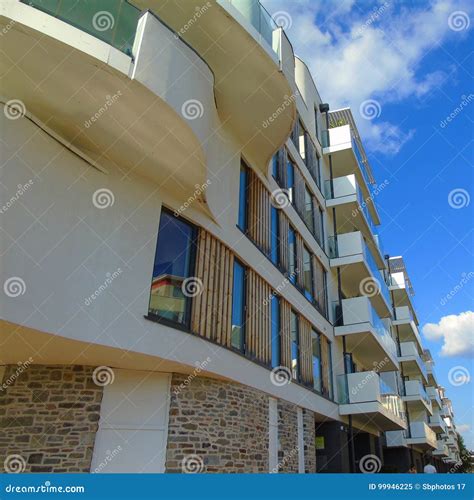 Modern Luxury Apartments stock image. Image of architecture - 99946225