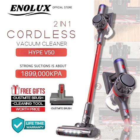 New V Hype Cordless Vacuum Cleaner Free Dust Mite Wireless