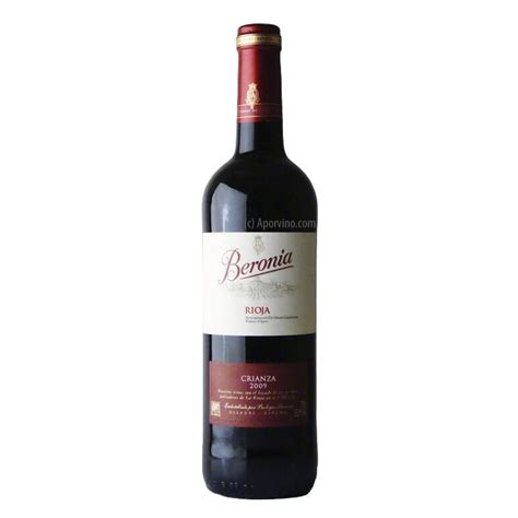 Beronia Crianza 750 Ml Bodega Mi Amiga