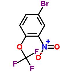 CAS 95668 20 5 4 Bromo 2 Nitro 1 Trifluoromethoxy Benzene Chemsrc