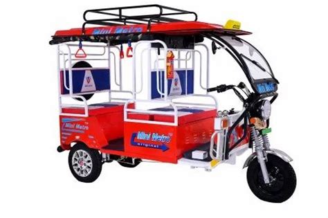 Auto Rickshaw Mini Metro V2 SS Model Manufacturer From Mohiuddinpur