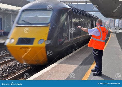 Train Dispatcher Editorial Stock Image Image 62902344