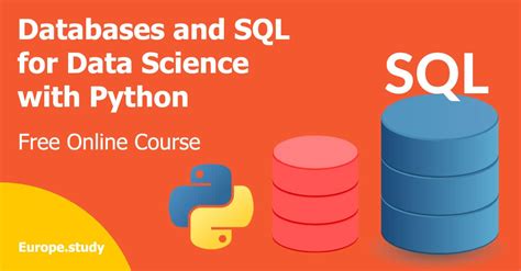 Databases And Sql For Data Science With Python