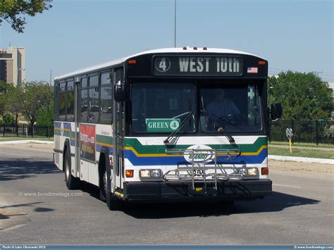 www.busdrawings.com Topeka Metropolitan Transit Authority Kansas 1998 Gillig Phantom Photos