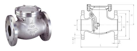 150 Swing Check Valve Dimensions Letter G Decoration