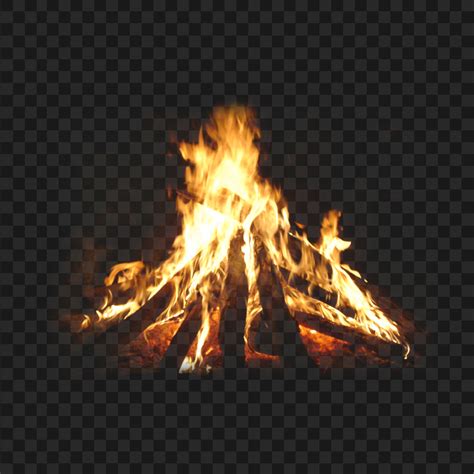 Png Fire Campfire Bonfire Without Smoke Citypng