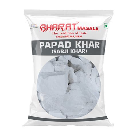 Buy Best Quality Papad Khar Sabji Khar Bharat Masala