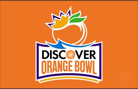 Orange Bowl Logo - Primary Dark Logo - NCAA Bowl Games (NCAA Bowls ...