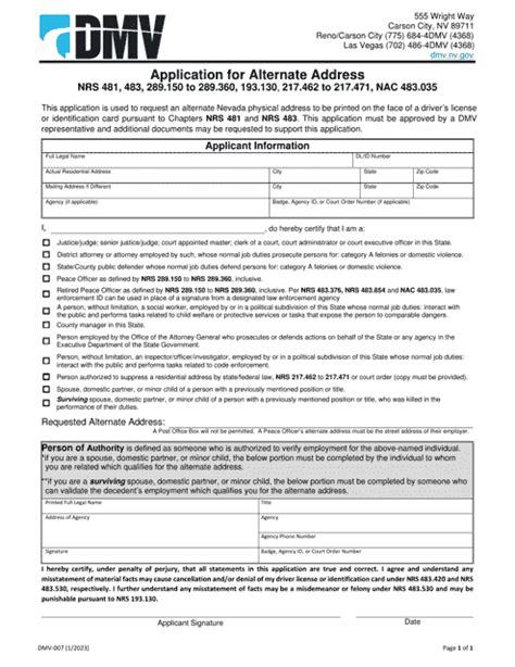 Form Dmv 007 Fill Out Sign Online And Download Fillable Pdf New