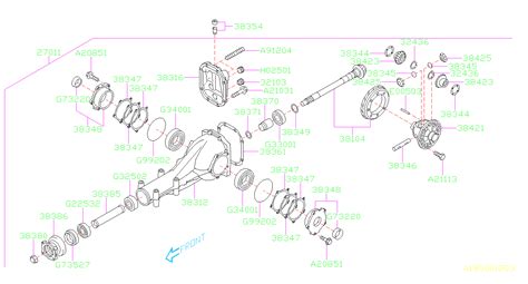 Subaru Crosstrek Plug Complete Oil Drain Differential Individual