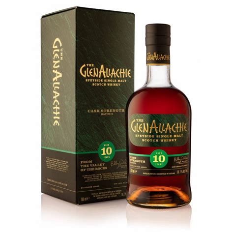 Glenallachie 10 Year Old Cask Strength Batch 9 58 1 70cl