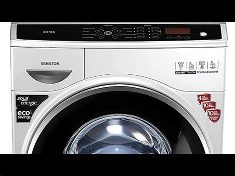 Ifb Kg Fully Automatic Front Loading Washing Machine Senator Smart