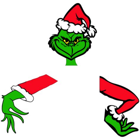 Grinch stealing christmas tree svg christmas svg grinch svg grinch with ...