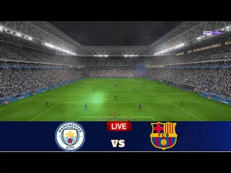 Manchester City Vs Barcelona Friendly Match Football 2022 YouTube