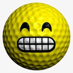 Golf Ball Emoji, HD Png Download - kindpng