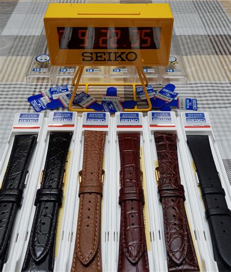 Seiko Leather Straps Mm Mm New Stock July Luxury Watches